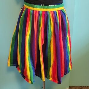 Modcloth Rainbow Pride Swing Skirt